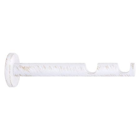 кронштейн ARTTEX 20мм 2-рядный с пластиковой вставкой белое золото ампир, арт.20.81.601