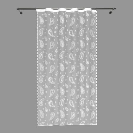 штора тюлевая на шт.ленте Лента жаккард 165х260см экрю, 25С6659