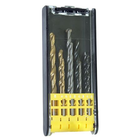 набор сверл по бетону, дереву UGO LOKS 9шт коронок по дереву ugo loks 19 127мм 16шт