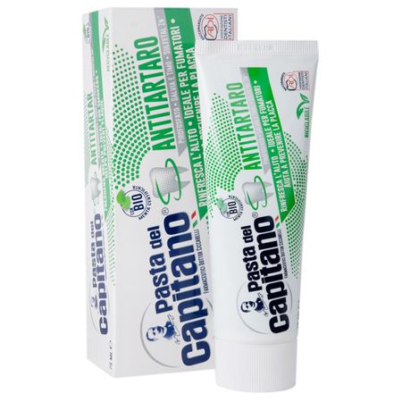 паста зубная  PASTA DEL CAPITANO Antitartar for Smokers 75мл