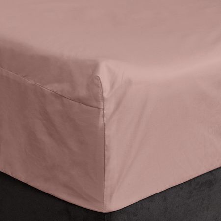 простыня на резинке Эльф 180х200х30см сатин розовая, арт.1704-Розовый рассвет пасхальный кулон эльф розовый желтый