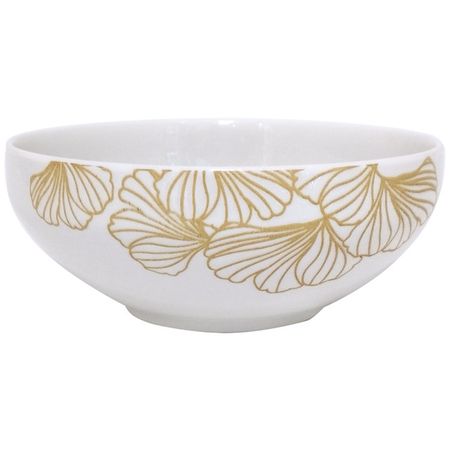 салатник MOST Золотой лист 14см фарфор