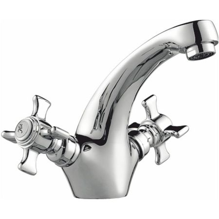 смеситель для раковины VITARTA VT.40.08.01 хром 1 шт смеситель фейдер behringer x32 с электродвигателем электронный фейдер b10k 4 4 8 контактов скользящий потенциометр t образная ручка