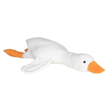 игрушка мягкая FANCY Гусь Оскар 1шт 32см полиэфирное волокно наволочки ilvisest 18x18 4 шт полиэфирное лен красочный