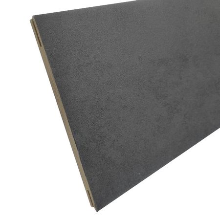 планка доборная Бетон графит телескопическая 150мм шпатель зубчатый антикор покрытие 150мм зуб 6х6мм арт 6299