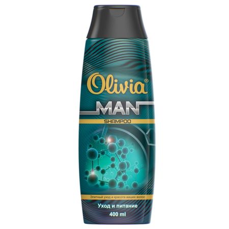 шампунь Olivia Men Уход и питание 400мл мужской шампунь чистая линия питание и уход 400мл