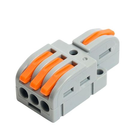 клемма монтажная STEKKER 4 проводная LD220-103 1 вход 3 выхода 10шт cd 220 c hys60 12 kd 220v вход для вина управление кулером board pcb11122k6 220 монтажная плата для винного шкафа