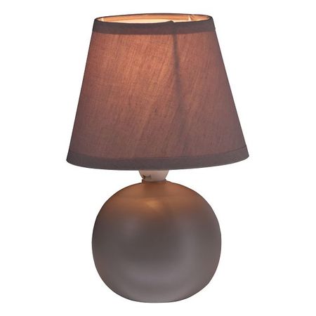 лампа настольная UNIEL Декор Е14 40Вт керамика темно-серый лампа настольная эра e27 40вт белая