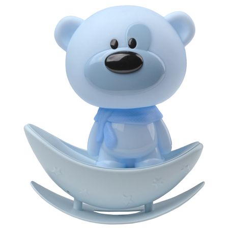 ночник- неваляшка ФОТОН Мишка LED 2,5Вт аккумуляторный голубой