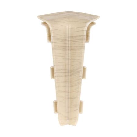 угол внутренний для плинтуса ПВХ SALAG Lima 72мм Дуб Уникальный 1шт. угол внутренний для плинтуса пвх salag lima 72мм дуб кембридж 1шт