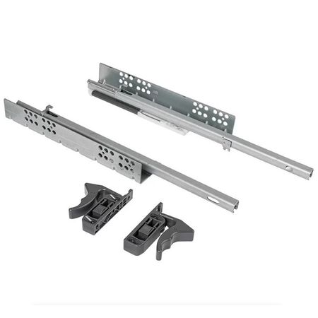 направляющие скрытого монтажа FIRMAX 400мм с доводчиком