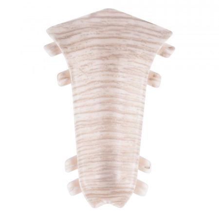 угол внутренний для плинтуса ИДЕАЛ Классик 55 Дуб палена ПВХ