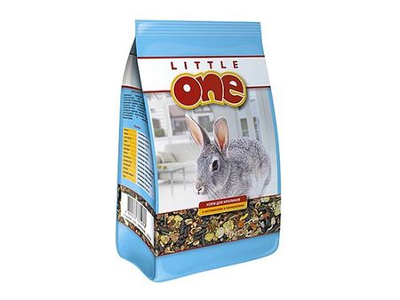 корм для кроликов LITTLE ONE 400г миниатюры кроликов из резины 10 шт