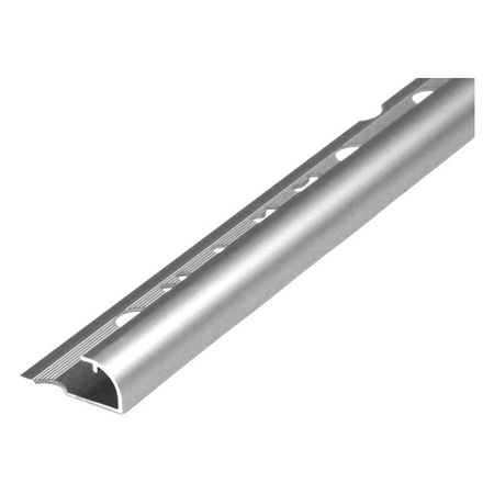 профиль для плитки ЛУКА алюм. наруж. 9х2700мм анод. серебро ранавексим пор наруж 10 гр