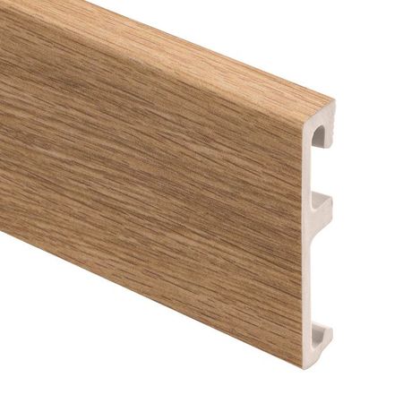 плинтус SALAG Alpha Дуб Благородный 2400x80 ударопрочный ПВХ микроскоп 64x 2400x для