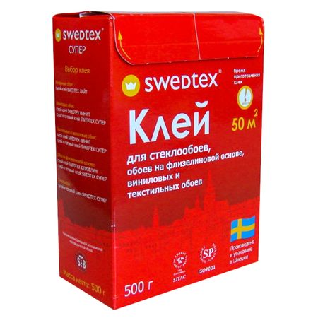 клей для стеклообоев SWEDTEX Супер 500г, арт.PS050 mechanic припой олово 500г