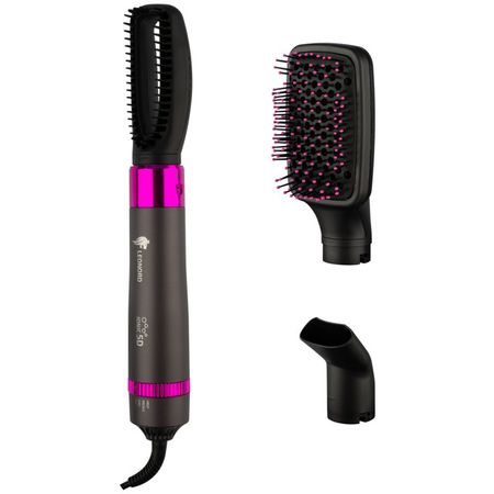 фен-щетка LEONORD LE-1211 1200Вт 3 режима черный фен щетка вращающаяся brayer br3132 1200вт 4 насадки