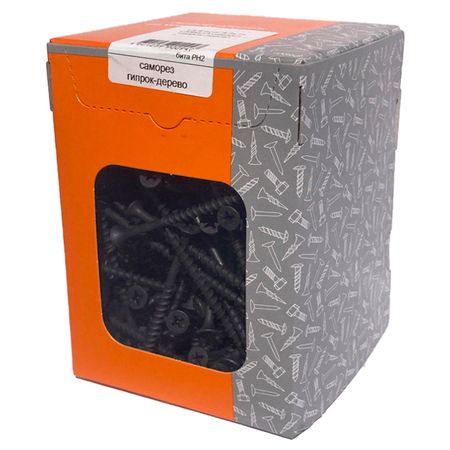 саморез гипсокартон-дерево 4,2x75 200шт