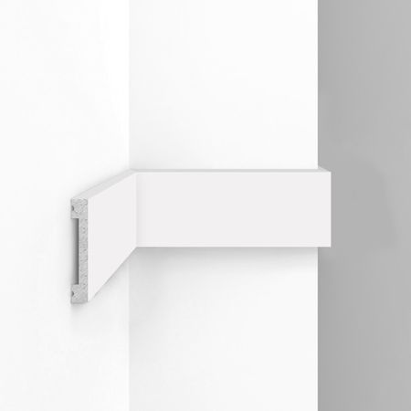 молдинг DECOMASTER 2900х13х66мм белый матовый, арт.2.9M D157-115