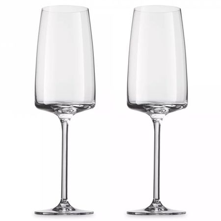 набор бокалов ZWIESEL GLAS Light and Fresh 2шт 388мл хрустальное стекло шампанское