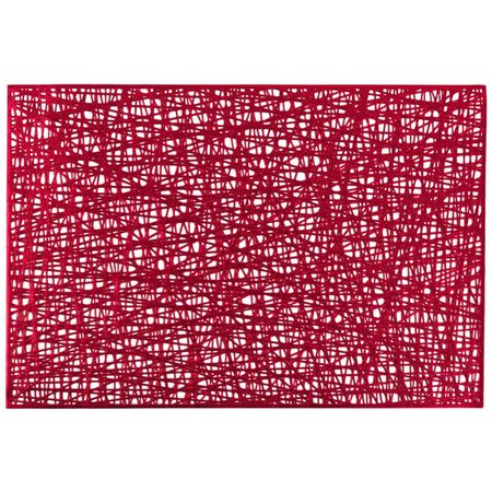 салфетка сервировочная 30х45см Скарлетт НГ красная, арт.11014