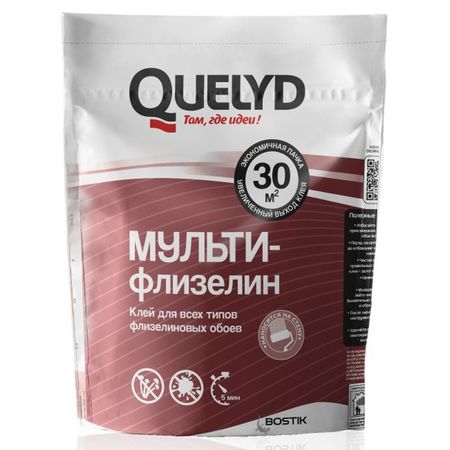 клей обойный QUELYD Мульти-Флизелин 200г, арт.50035147