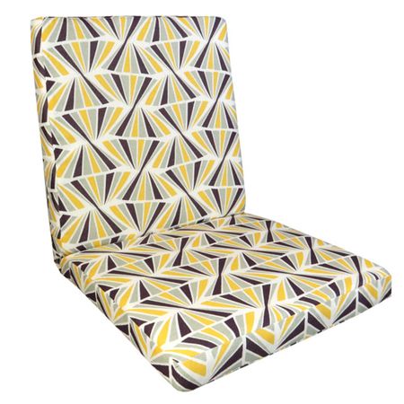 подушка для стула со спинкой 80х40х5см хлопок съемный чехол металлические скрученные завязки kannert 800 шт