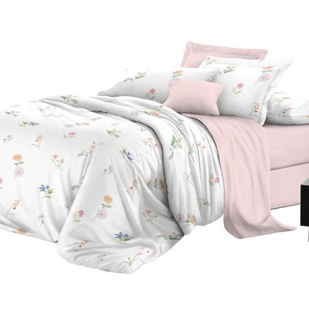 постельное белье 2сп Эльф Делюкс/De Luxe сатин 2 нав.50х70см, арт.145/1-Нежность