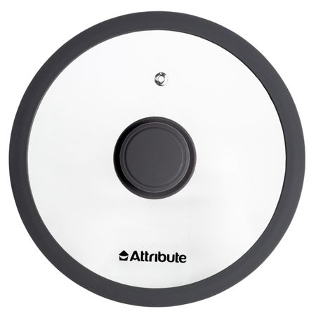 крышка ATTRIBUTE Nova 20см с пароотводом стекло, силиконовый ободок фигурка maxijoy олень 20см стекло пластик серебряный