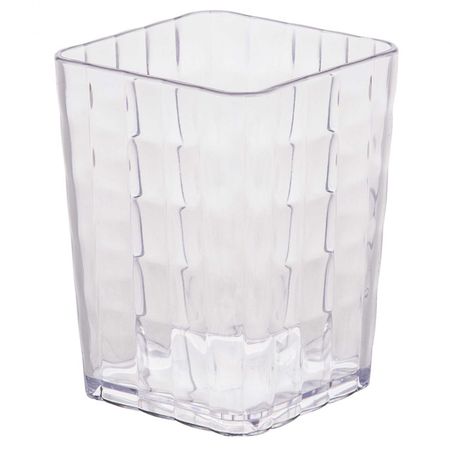 стакан для зубных щеток Кристалл пластик прозрачный рексона невидимая прозрачный кристалл дезодорант стик 40 мл