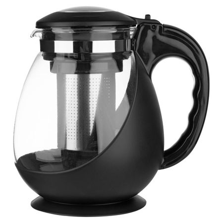 чайник заварочный MALLONY Napoletano 1,6л стекло, пластик, нерж.сталь чайник заварочный apollo teatro 0 95л стекло нерж