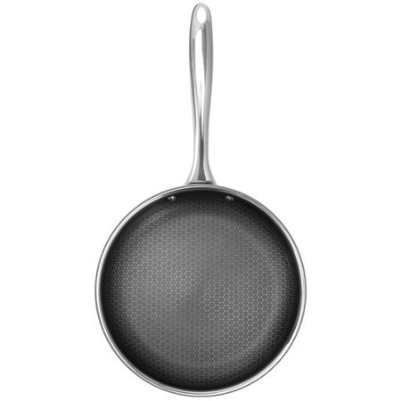 сковорода TALLER Контур 24см антипр.покр. нерж.сталь индукция терка mallony nimbus 24см плоская без поддона нерж