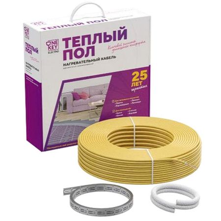 кабель нагревательный ONEKEYELECTRO 600 Вт длина кабеля 50 м