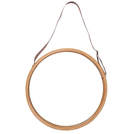 зеркало для ванной VITARTA 45х45см бамбук зеркало с фацетом в багетной раме evoform серебряный бамбук 73 мм 73х163 см