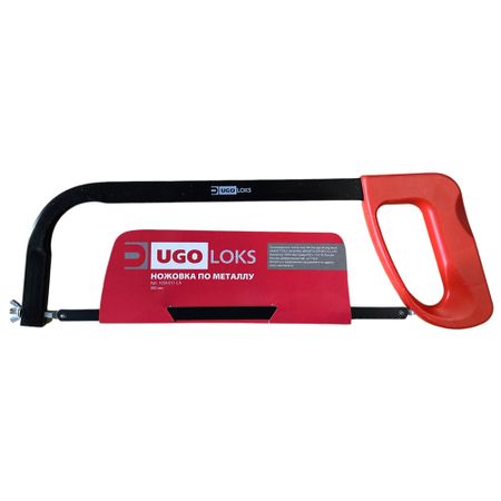 ножовка по металлу UGO LOKS 300мм пластиковое основание полотно пильное ugo loks 300мм 32tpi 6шт