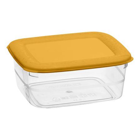 контейнер для продуктов АРХИМЕД Классика 0,3л 11x9x4,5см прямоугольный пластик контейнер для продуктов todelia классика 1 52л 23х17 5х8 4см прямоугольный стекло пластик