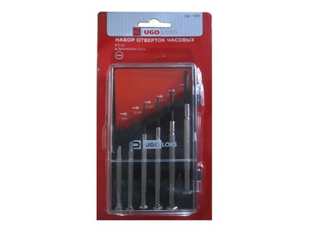 набор отвёрток часовых UGO LOKS 6 предметов отвёрток часовых ugo loks 11 предметов