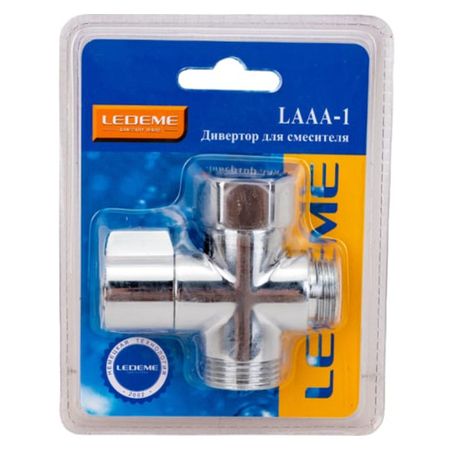 дивертор для переключения LEDEME LAAA-1 латунь geya g2r мини автомат резервного переключения 2p 4p 110 220в