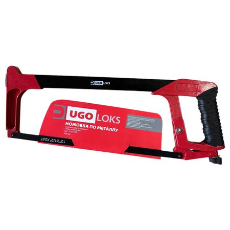 ножовка по металлу UGO LOKS 300мм металлическое основание полотно пильное ugo loks 300мм 32tpi 6шт