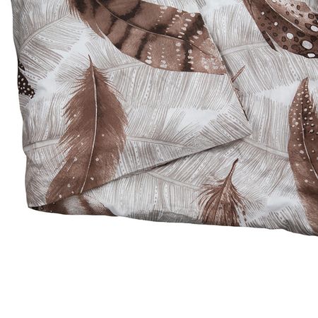 пододеяльник Эльф 143х215см бязь коричневый, арт.105М-Мадина