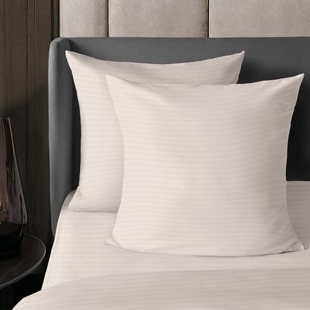 комплект наволочек VEROSSA Страйп/Stripe 70х70см 2шт сатин-страйп светло-бежевый, арт.925716 комплект наволочек cottonika 70х70см 2шт сатин страйп бордовый арт кн77стр борд