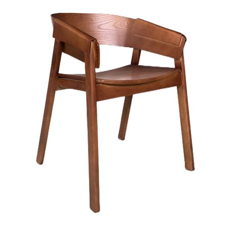 стул ANKE 530x370x750мм дерево коричневый стул borm 585х518х757мм дерево полиуретан коричневый