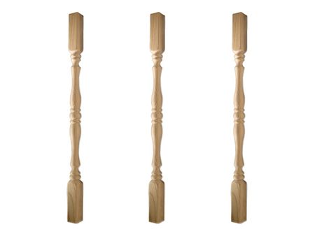 балясина точеная тип 3 900х50х50мм б/с