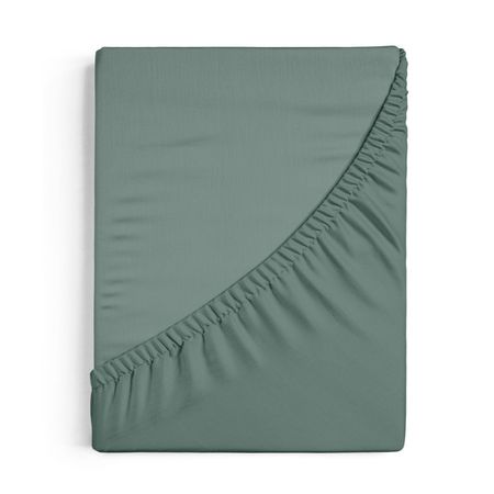 простыня на резинке TODELIA 160х200х25см перкаль васаби, арт.МДпр160200 18440 хлопковая простыня dreamreal 100 160 200