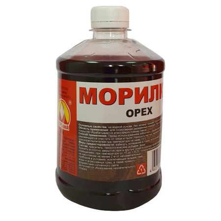 морилка ВЕРШИНА 0,5л орех, арт.003396 морилка вершина 0 5л сосна арт 003703