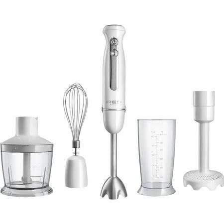 блендер RED SOLUTION HB2917P 1300Вт измельчитель/венчик/насадка для пюре белый