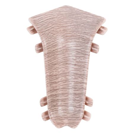 угол внутренний для плинтуса ИДЕАЛ Классик 55 Ясень  ПВХ галтель для панели мдф союз ясень классик 2400х29х29мм