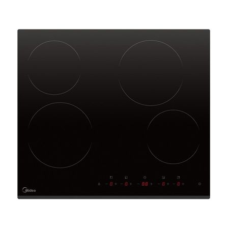 поверхность электрическая MIDEA MCH64107F 59см 4 конфорки черный оригинальный свч таймер midea 6 вставок wld35 1 s 6 футов запчасти для микроволновой печи