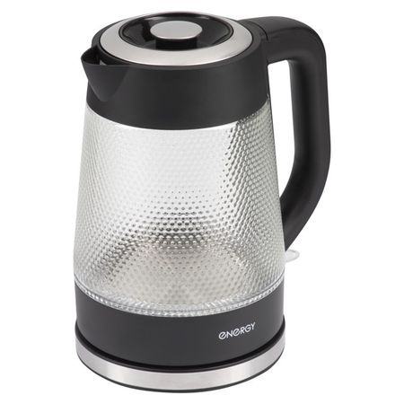 чайник ENERGY E-223 2200Вт 1,8л стекло черный