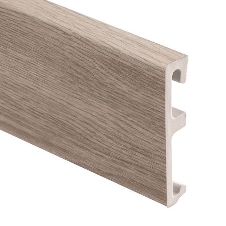 плинтус SALAG Alpha Шато 2400x80 ударопрочный ПВХ микроскоп 64x 2400x для